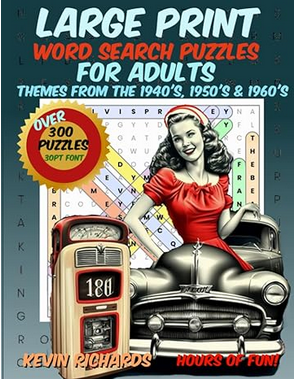 Large Print Word Search Puzzles