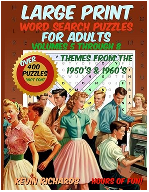 Large Print Word Search Puzzles