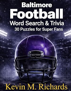 Baltimore Football Word Search & Trivia